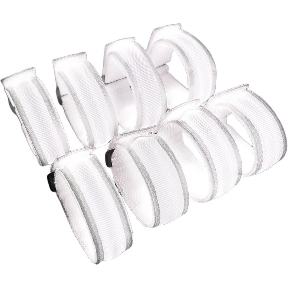 8 PCS LED Glow Bracelets, Light Up Wristbands - Halloween Glow in The Dark Party